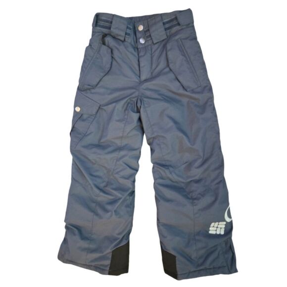 EC COLUMBIA BUGABOO OMNI-TECH WATERPROOF SNOW PANTS SZ 6/7 - Picture 1 of 5